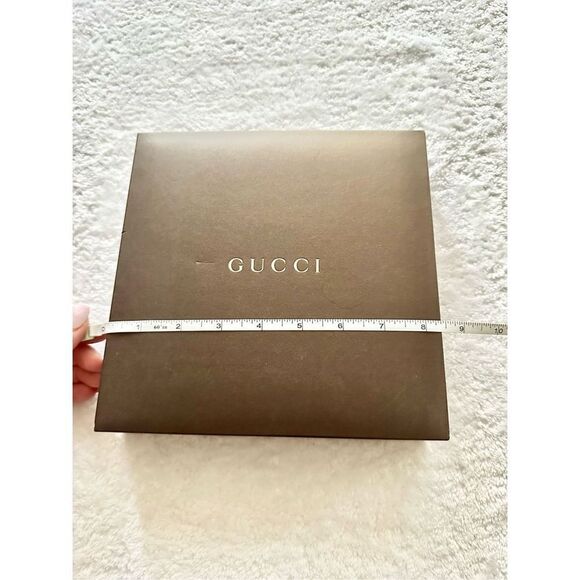 Chocolate brown Gucci accessories box - Picture 4 of 6